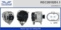 RECOFICIAL 20152511 - Alternador