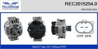 RECOFICIAL 20152540 - Alternador