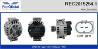 RECOFICIAL 20152541 - Alternador