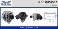 RECOFICIAL 20152580 - Alternador