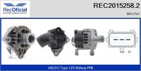 RECOFICIAL 20152582 - Alternador