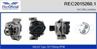 RECOFICIAL 20152601 - Alternador