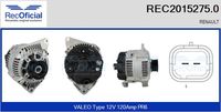 RECOFICIAL 20152750 - Alternador