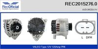 RECOFICIAL REC2015276.0 - Alternador