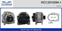 RECOFICIAL 20152941 - Alternador