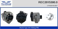 RECOFICIAL 20153000 - Alternador