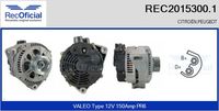 RECOFICIAL 20153001 - Alternador