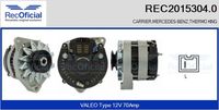 RECOFICIAL 20153040 - Alternador