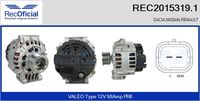 RECOFICIAL 20153191 - Alternador