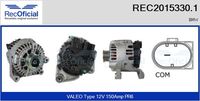 RECOFICIAL 20153301 - Alternador