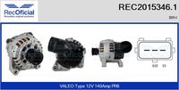 RECOFICIAL 20153461 - Alternador