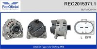 RECOFICIAL 20153711 - Alternador