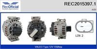 RECOFICIAL 20153971 - Alternador