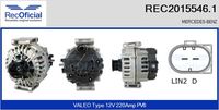 RECOFICIAL 20155461 - Alternador