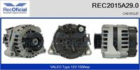 RECOFICIAL 2015A290 - Alternador