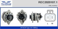 RECOFICIAL REC20201071 - Alternador