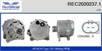 RECOFICIAL REC2020237.1 - Alternador