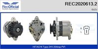 RECOFICIAL REC20206132 - Alternador