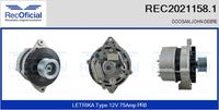 RECOFICIAL REC2021158.1 - Alternador