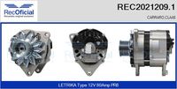 RECOFICIAL REC2021209.1 - Alternador