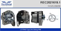 RECOFICIAL 20216191 - Alternador