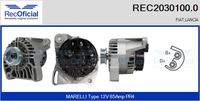 RECOFICIAL 20301000 - Alternador