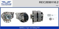 RECOFICIAL REC20301102 - Alternador