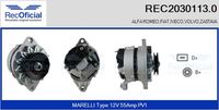 RECOFICIAL 20301130 - Alternador