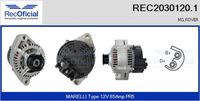 RECOFICIAL REC20301201 - Alternador