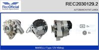 RECOFICIAL REC20301292 - Alternador