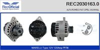 RECOFICIAL 20301630 - Alternador