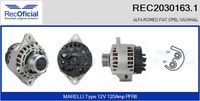 RECOFICIAL 20301631 - Alternador