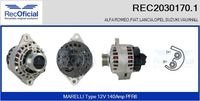 RECOFICIAL 20301701 - Alternador