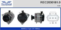 RECOFICIAL 20301810 - Alternador