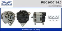 RECOFICIAL REC2030194.0 - Alternador