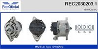 RECOFICIAL REC20302031 - Alternador