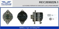 RECOFICIAL REC20302291 - Alternador