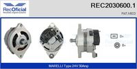 RECOFICIAL 20306001 - Alternador