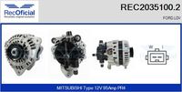 RECOFICIAL REC20351002 - Alternador