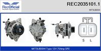 RECOFICIAL 20351011 - Alternador