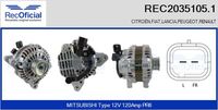 RECOFICIAL 20351051 - Alternador