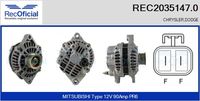 RECOFICIAL 20351470 - Alternador