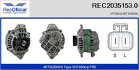 RECOFICIAL 20351530 - Alternador