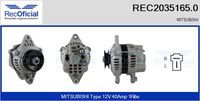 RECOFICIAL 20351650 - Alternador