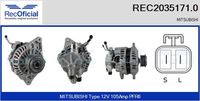 RECOFICIAL 20351710 - Alternador