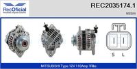 RECOFICIAL 20351741 - Alternador