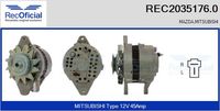 RECOFICIAL 20351760 - Alternador