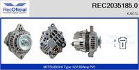 RECOFICIAL REC20351850 - Alternador