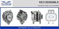 RECOFICIAL 20352660 - Alternador