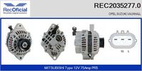 RECOFICIAL 20352770 - Alternador